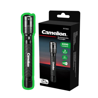 Camelion RT302 USB-C Rechargeable Flashlight