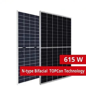 Canadian 620 Watt N Type Bi-Facial Solar Panel