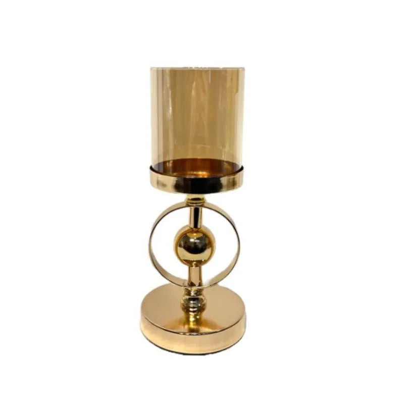 Vintage Candle Holder Gold Price in Pakistan Main image