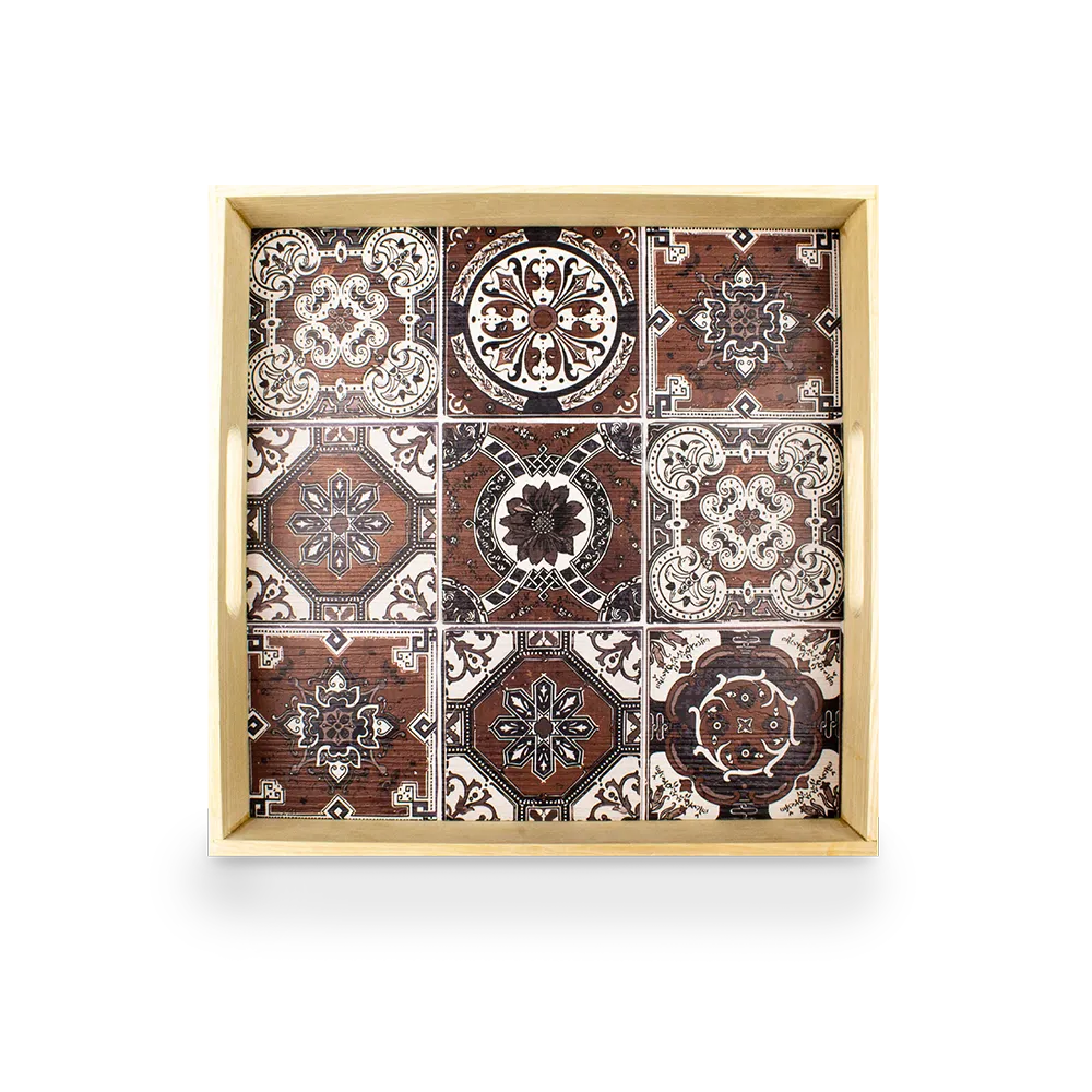 Carpet Design Art Tray Price in Pakistan