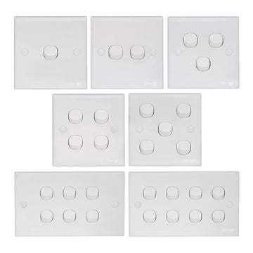Scintilla 2 Gang Gold Flush Switch Price in Pakistan