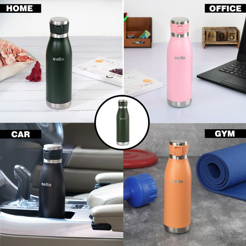 Cello Duro Jet Double Walled, Steel Series Vacuum Water Flask Price in Pakistan