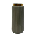 Ceramic Flower Vase Olive Large