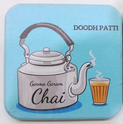 Chai Quote Tea & Coffee Coasters
