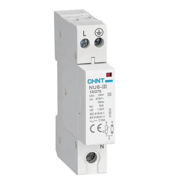 Chint 1 Pole NU6-EAG/F Low-voltage AC Surge Protective Device