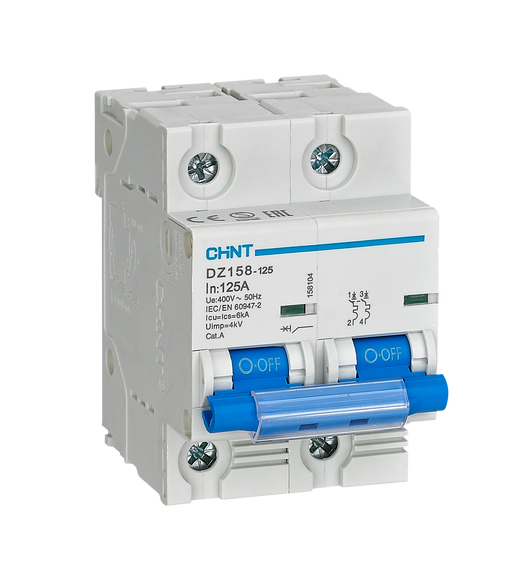 Chint DZ-158 2 pole DC Miniature Circuit Breaker Price in Pakistan