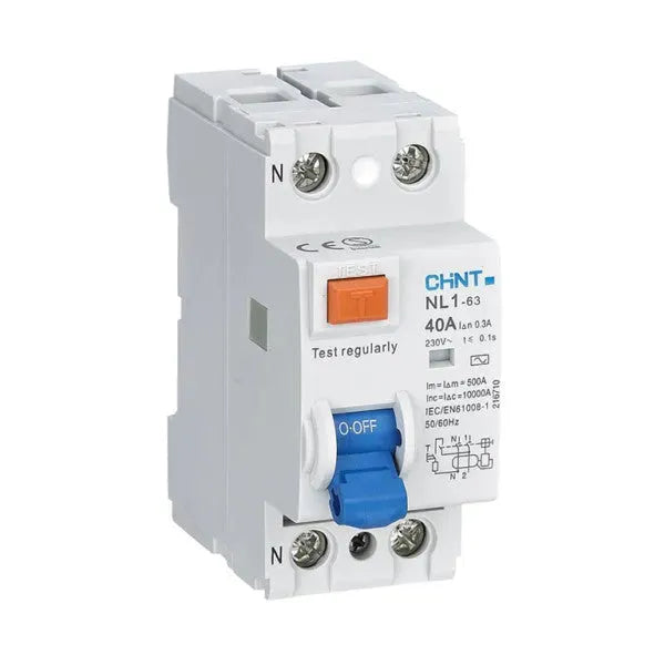 Chint NL1 63 2 Pole Residual Current Operated Circuit Breakers Price in Pakistan Main image
