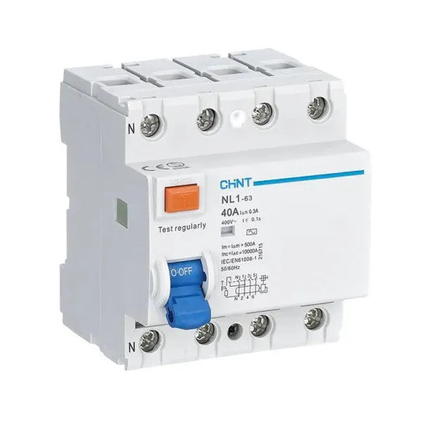 Chint NL1 4 Pole Residual Current Operated Circuit Breakers Secondary image
