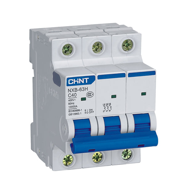 Chint NXB 63 H 3 pole 10ka Miniature Circuit Breaker Price in Pakistan