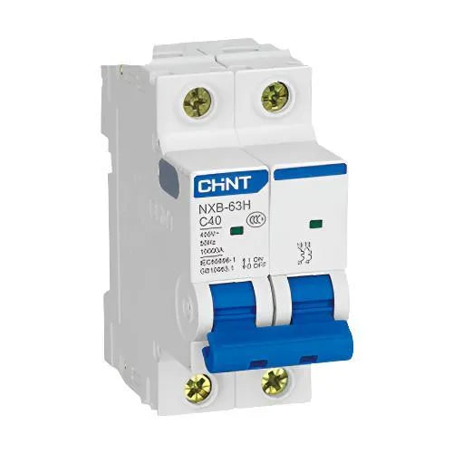 Chint NXB63-H 2 pole 10ka MCB Breaker Price in Pakistan Main image