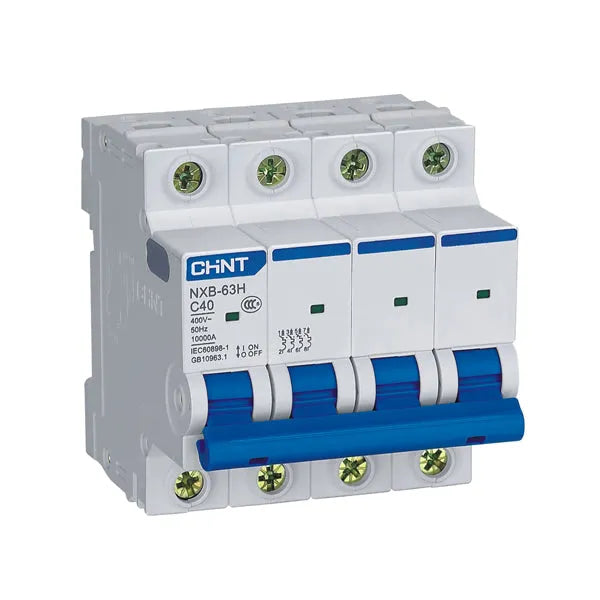 Chint NXB63-H 4 pole Miniature Circuit Breaker 10ka Price in Pakistan Main image