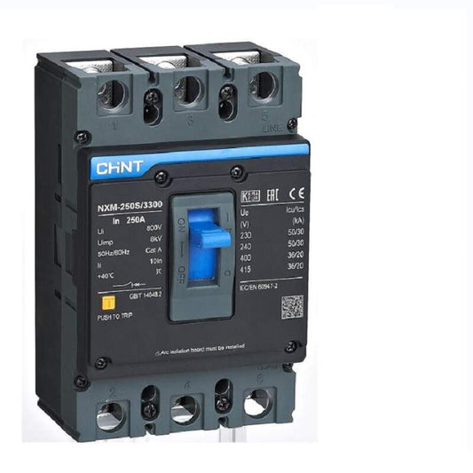 Chint Nxm 1250 S 3 Pole MCCB Breaker Price in Pakistan