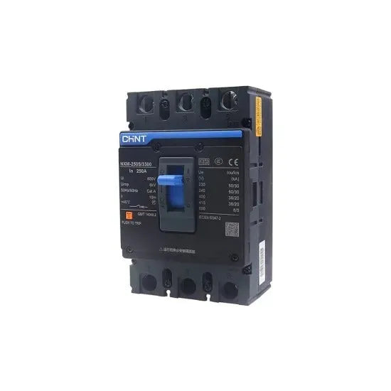 Chint Nxm 250 H 3 Pole MCCB Breaker Price in Pakistan Main image