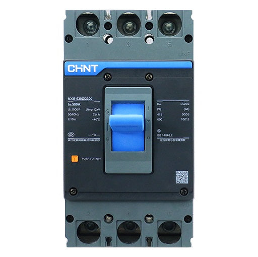 Chint Nxm 630 S 3 Pole Molded Case Circuit Breaker Price in Pakistan 