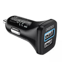 Choetech C0051 QC 3.0 Dual USB-A Ports 36W Car Charger