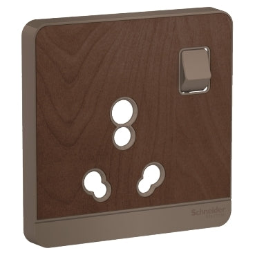 Clipsal AvatarOn 16A 3 Pin Wood Switch Socket Price in Pakistan