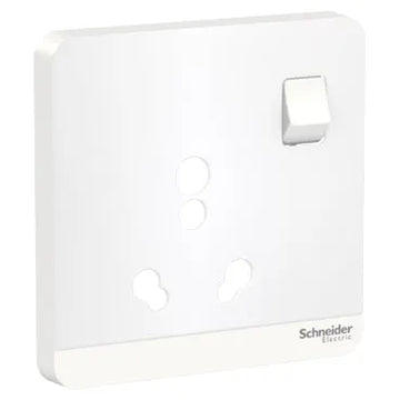 Clipsal AvatarOn q6A 3 Pin White Switch Socket Price in Pakistan