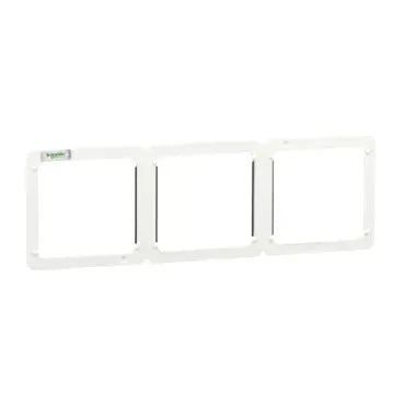 Clipsal AvatarOn 3 Gang White Aligning frame Price in Pakistan