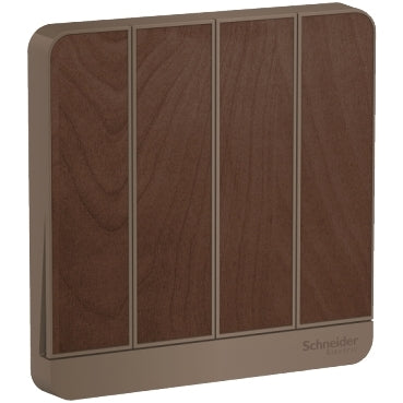 Clipsal AvatarOn 4 Gang Wood Cover Plate Price in Pakistan