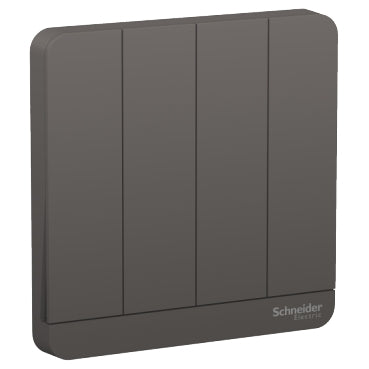 Clipsal AvatarOn 4 Gang Dark Grey Cover Plate Price in Pakistan