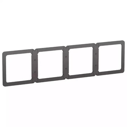 Clipsal AvatarOn 4 Gang Dark Grey Aligning frame Price in Pakistan