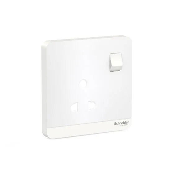 Clipsal AvatarOn 6A 3 Pin White Switch Socket Price in Pakistan Main image