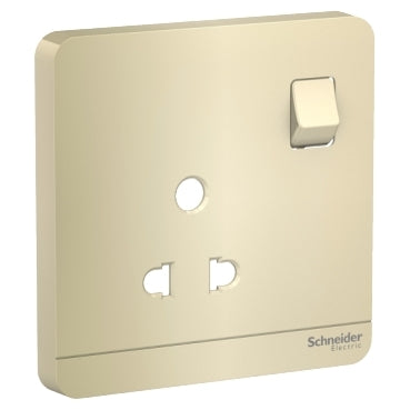 Clipsal AvatarOn 6A 3 Pin Wine Gold Switch Socket Price in Pakistan