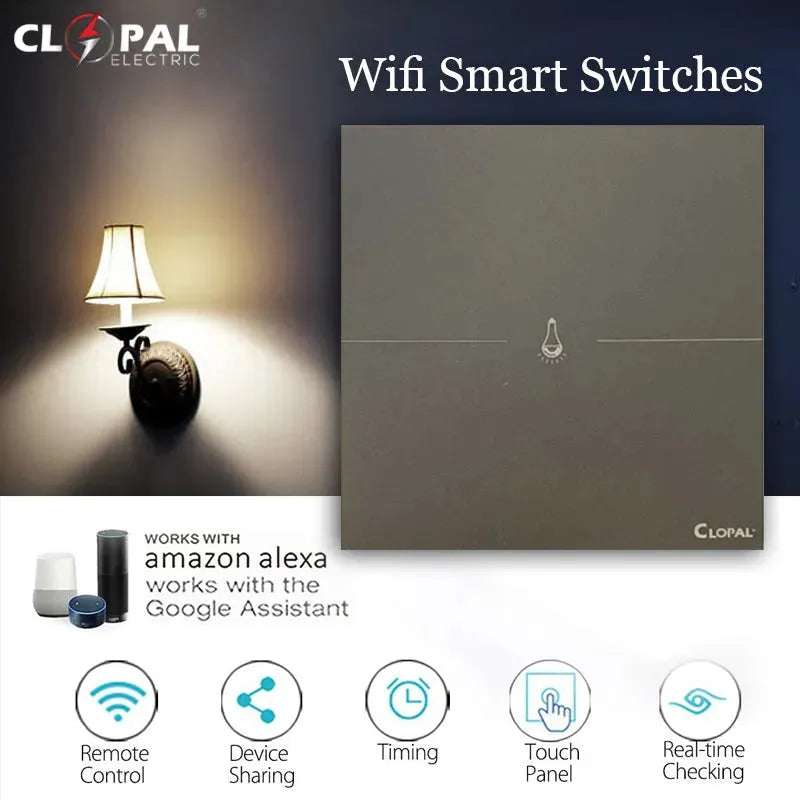 Clopal 1 Gang Smart Switch Price in Pakistan