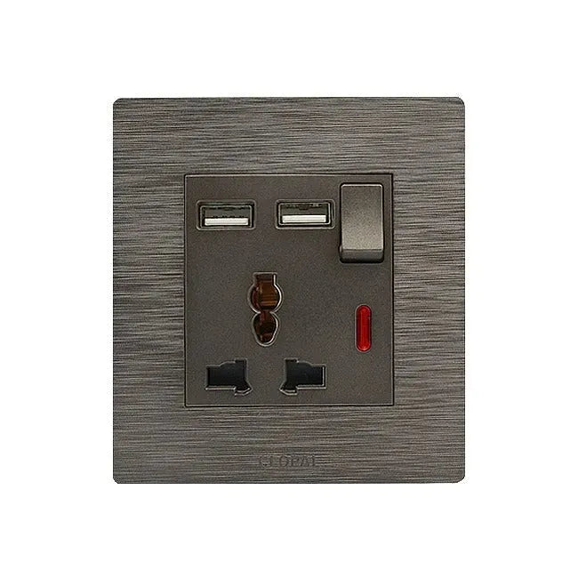 Clopal Flatty Series TV+Telephone Shuttered Outlet Price in Pakistan  Main image