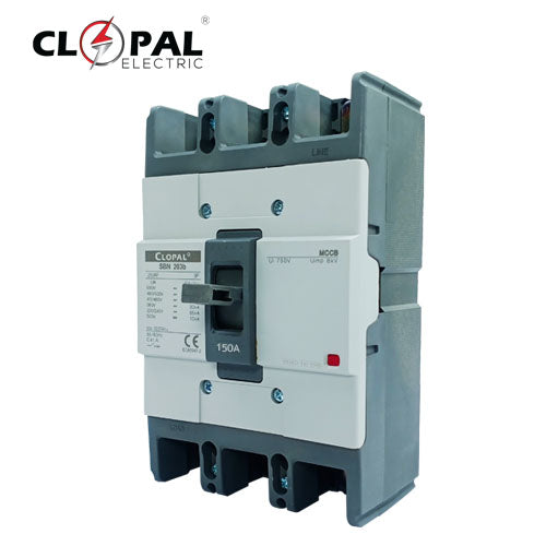 Clopal Heavy Duty 3 Pole Molded Case Circuit Breaker