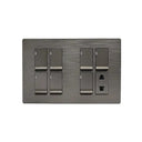 Clopal Flatty Series 7 switch + 1 socket Outlet