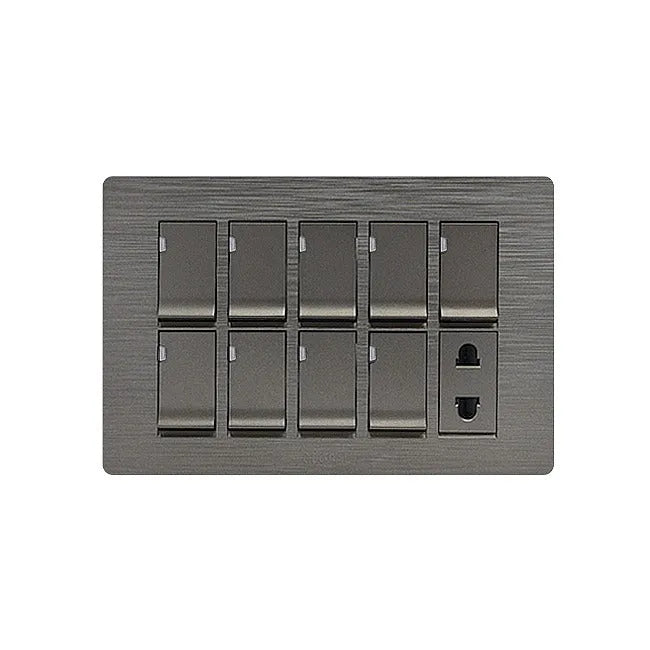 Clopal 5 switch + 1 socket Outlet Price in Pakistan  Main image