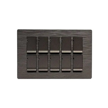 Clopal Focus Series 9 switch + 1 socket Outlet Price in Pakistan