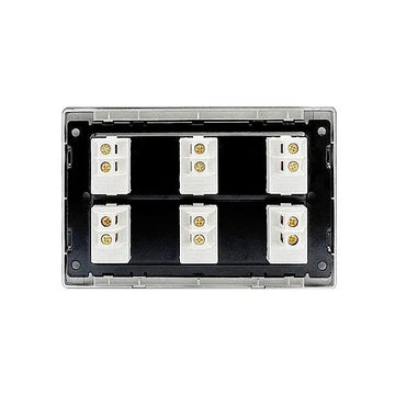 Clopal Focus Series 6 switch + 2 socket Outlet Price in Pakistan