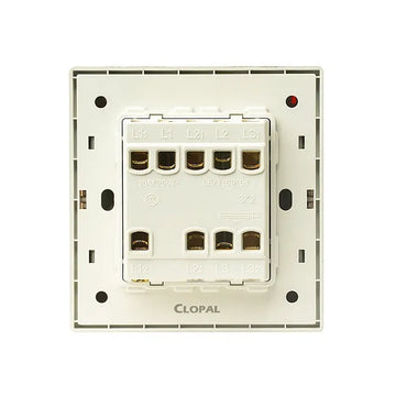 Clopal ARC Series 6 + 1 Dimmer + 1 Socket Price in Pakistan