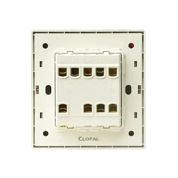 Clopal Elegant Grey Series Light Plug Sw + Extra Soc Price in Pakistan