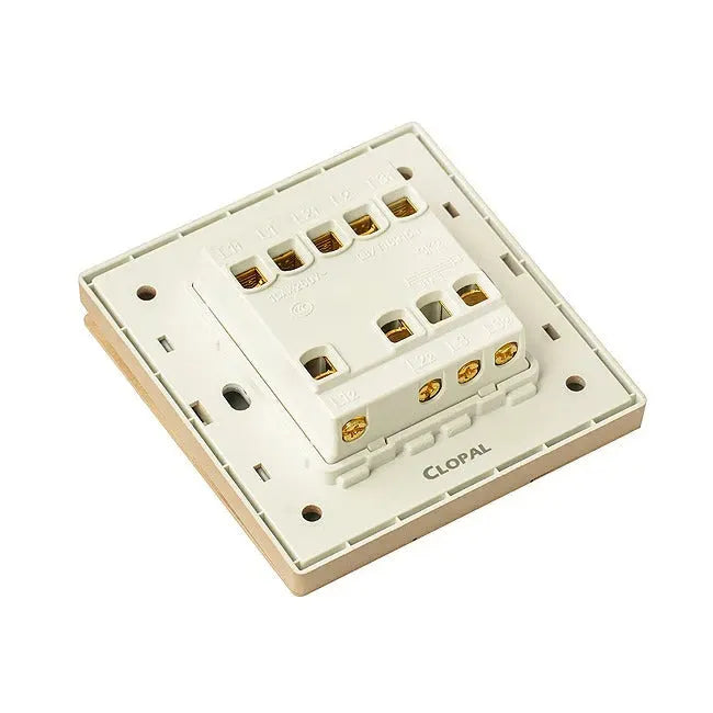 Clopal Elegant Series Double 13A Flat BS Socket Price in Pakistan 