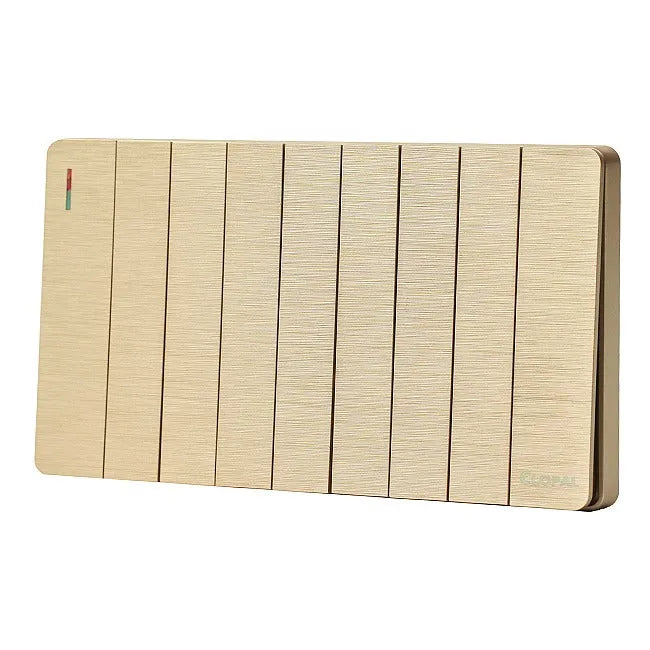 Clopal Elegant Grey Series 4 + 1 Dimmer + 1 Socket Price in Pakistan 