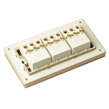Clopal Elegant Grey Series 2 switch + 1 socket Outlet Price in Pakistan 
