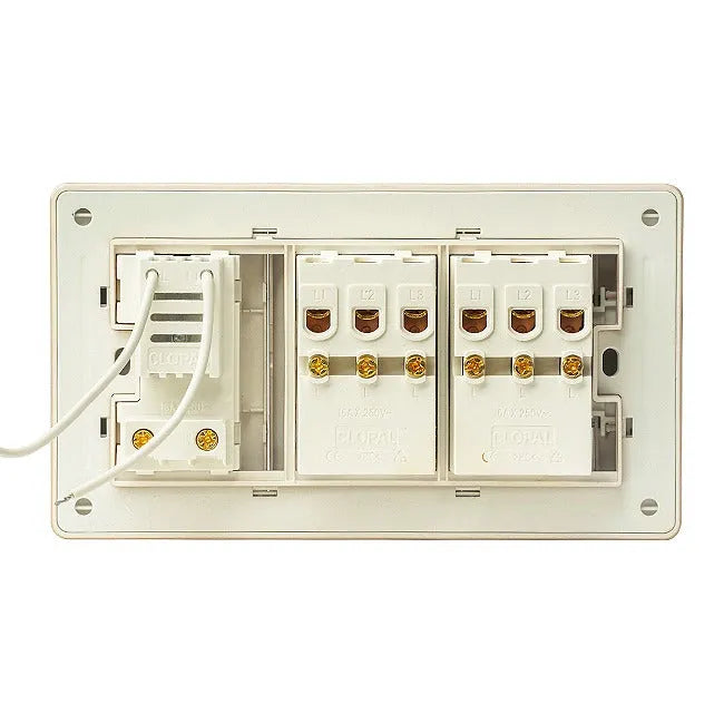 Clopal ARC Series 6 + 1 Dimmer + 1 Socket Secondary image