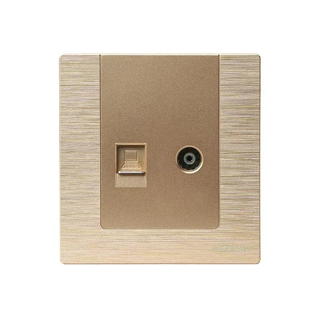 ARC Series 2 Gang TV Outlet Price in Pakistan Main image