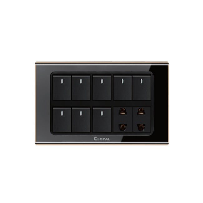 Clopal 8 switch + 2 socket Outlet Price in Pakistan