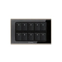Clopal Black Series 1-10 Gang Flush Switch