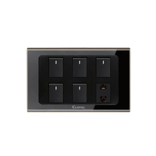 Akoya Rectangle Twin Coloured Surrounds Navy Blue Price in Pakistan Main image