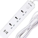 Clopal 3 Way with 2 USB + Type-C Extension Socket