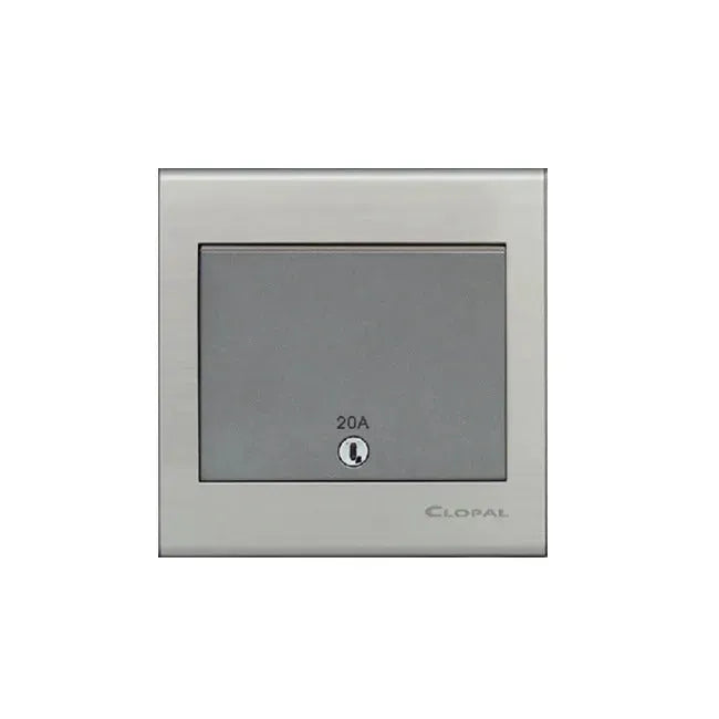 Clopal Elegant Grey Series 1 Gang Switch Price in Pakistan