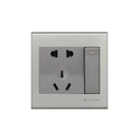 Clopal Elegant Series 1 switch + 1 socket Outlet