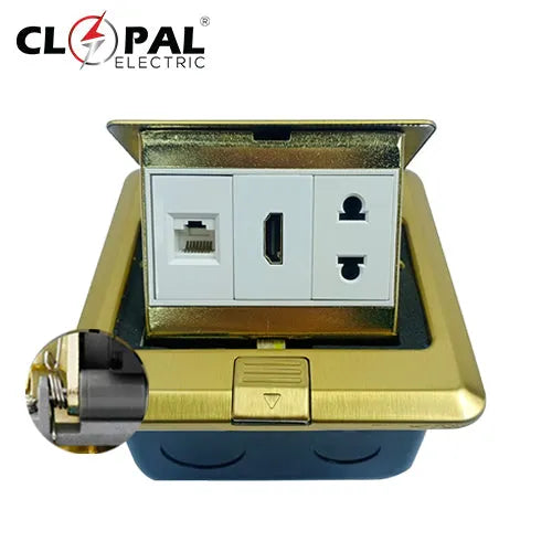 Clopal Extension Reel 20 Yards Cable 2 Core Wire Price in Pakistan Main image