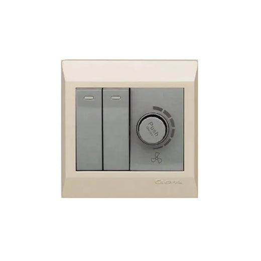 Clopal Golden Metallic 20A Double Pole Switch Price in Pakistan
