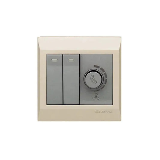 Clopal Golden Metallic 20A Double Pole Switch Price in Pakistan